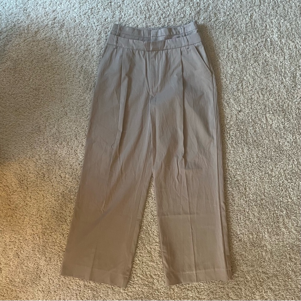 Elegant Gray Women's Pants